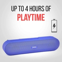 Pebble Edge 10W Wireless Bluetooth Speaker with Microphone