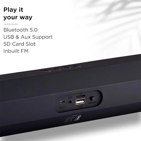 Pebble Edge Plus 10W Bluetooth Soundbar