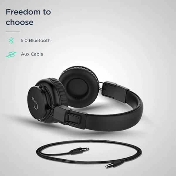 Pebble Elite Pro Bluetooth Headphone (Black)