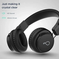 Pebble Elite Pro Bluetooth Headphone (Black)