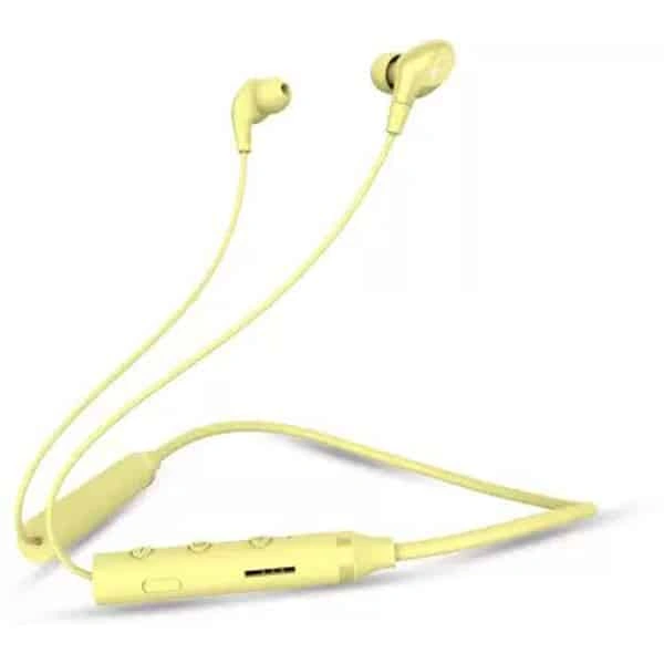 Pebble Flex Air Wireless Bluetooth Headset - Yellow - Yellow