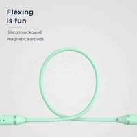 Pebble Flex Air Wireless Bluetooth Headset - Yellow - Yellow