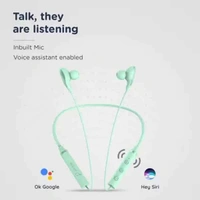Pebble Flex Air Wireless Bluetooth Headset - Yellow - Yellow