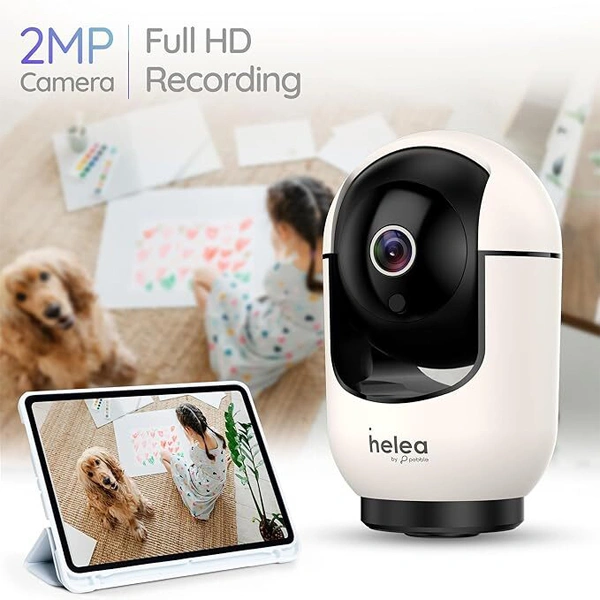 Pebble Helea HL-SC002 Smart Wifi Camera - Grey - Grey
