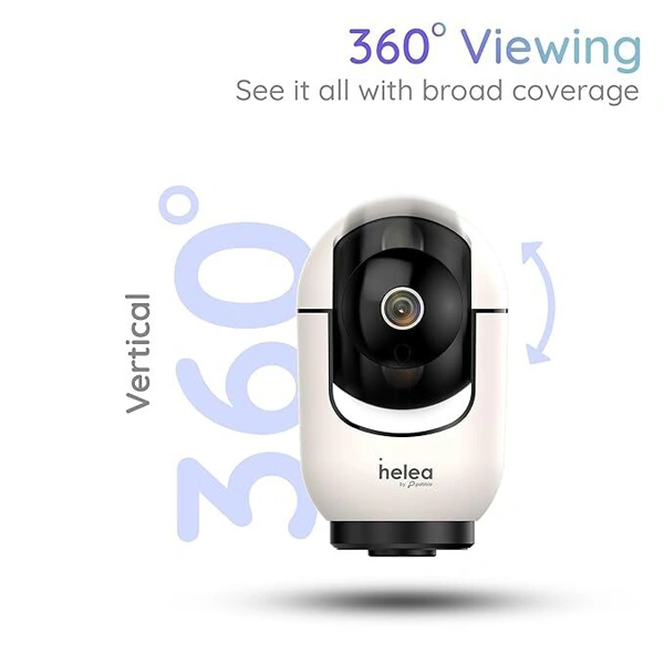 Pebble Helea HL-SC002 Smart Wifi Camera - Grey - Grey