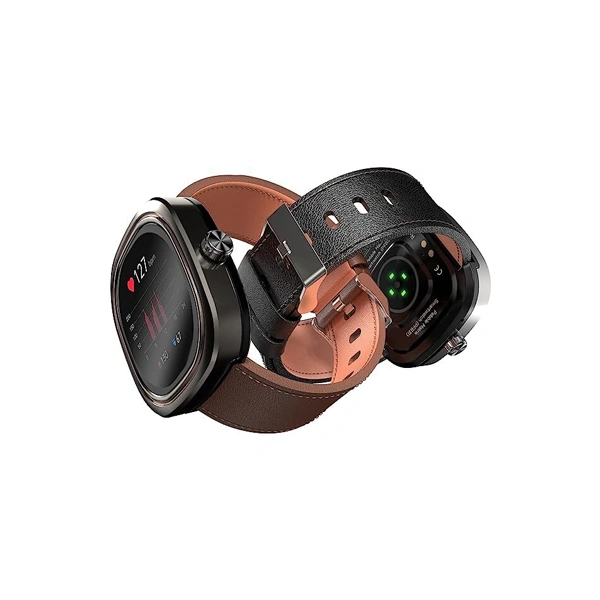 Pebble Matrix Smartwatch - Whisky Brown - Whisky Brown