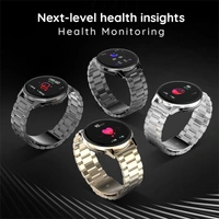 Pebble Mettle 1.32" Round HD Display Smart Watch