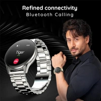 Pebble Mettle 1.32" Round HD Display Smart Watch