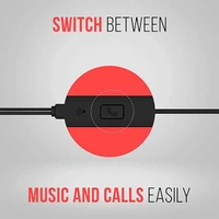 Pebble Play True HD Stereo Earphone - Black - Black