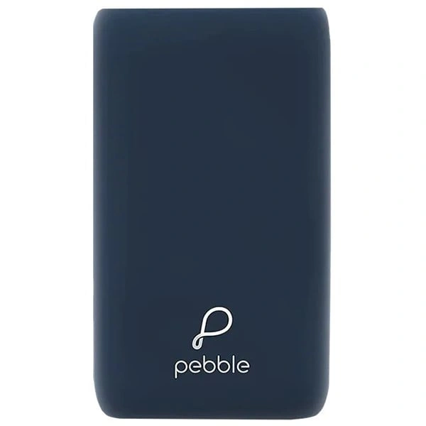 Pebble Rapid 10000 mAh 22.5W Fast Charging Power Bank - Jet Black, Whisky Brown