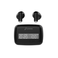 Pebble Retro Buds True Wireless Earbuds - Grey - Grey