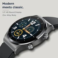 Pebble Revo Smartwatch with Bluetooth Calling - Tan Leather - Tan Leather