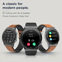 Pebble Revo Smartwatch with Bluetooth Calling - Tan Leather - Tan Leather