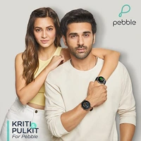 Pebble Revo Smartwatch with Bluetooth Calling - Tan Leather - Tan Leather