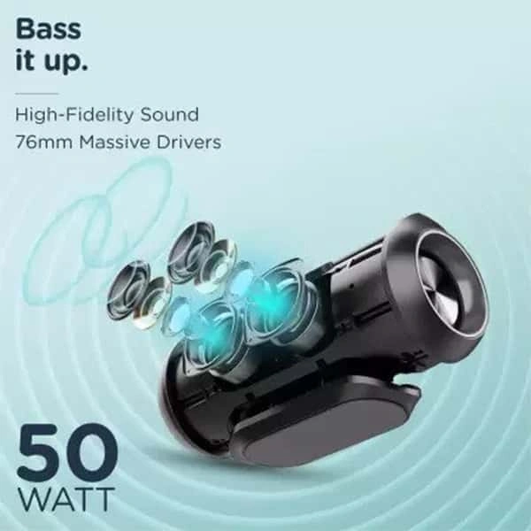 Pebble Thunder 50W Wireless Speaker