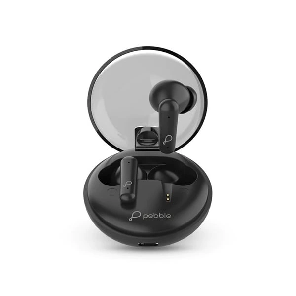 Pebble Trubuds True Wireless Earbuds - Peach - Peach