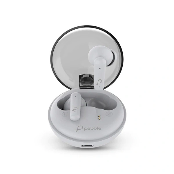 Pebble Trubuds True Wireless Earbuds - Grey - Grey