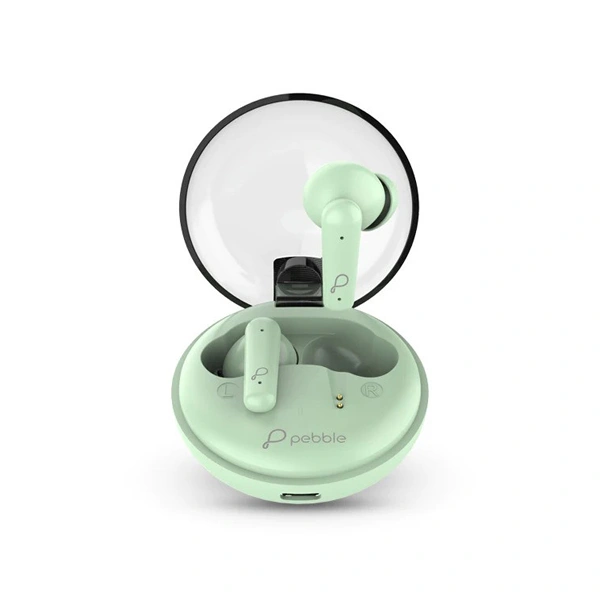Pebble Trubuds True Wireless Earbuds - Mint Green - Mint Green