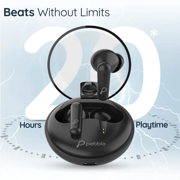 Pebble Trubuds Ultra-Low Latency Earbuds - Peach - Peach