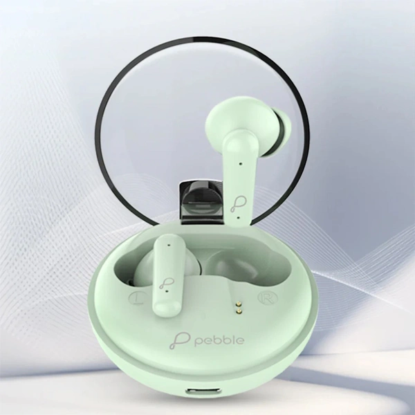 Pebble Trubuds Ultra-Low Latency Earbuds - Mint Green - Mint Green