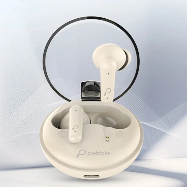 Pebble Trubuds Ultra-Low Latency Earbuds - Peach - Peach