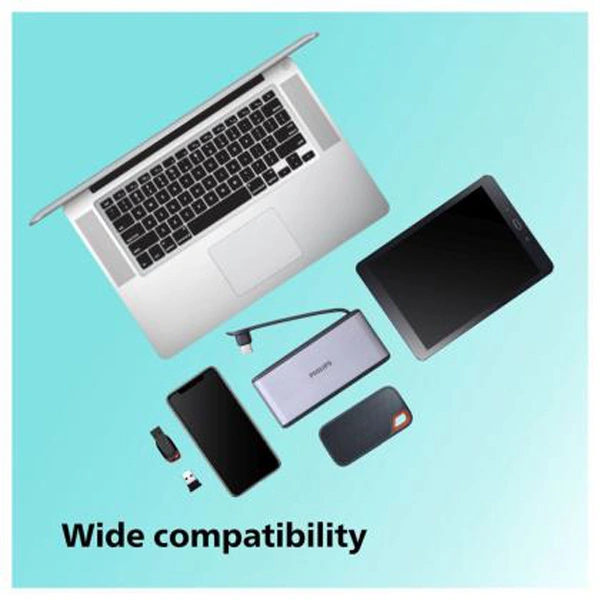 Philips 4 in 1 USB DLK5527C/00 USB Hub