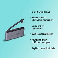 Philips 5 in 1 USB DLK5528C/00 USB Hub