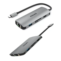 Philips 6 in 1 USB DLK5526CG/11 USB Hub