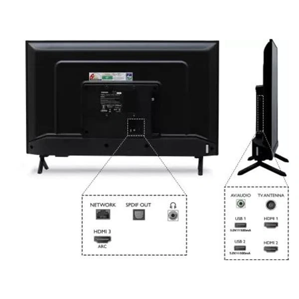 Philips 6900 80cm LED Smart Android TV (32PHT6915/94)