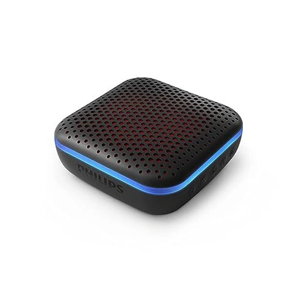 Philips Audio Bluetooth Speaker TAS2505B 6W with LED Lights - Black