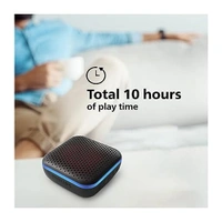Philips Audio Bluetooth Speaker TAS2505B 6W with LED Lights - Black