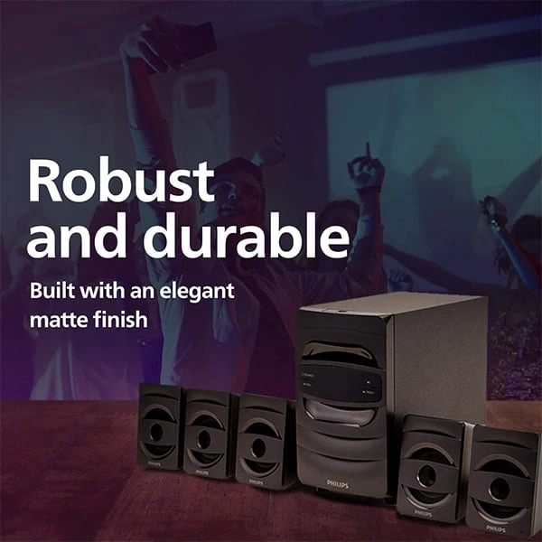 Philips Audio SPA5128B 40W Bluetooth Speaker