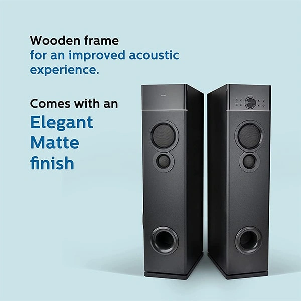 Philips Audio SPA9120B/94 Tower Speakers