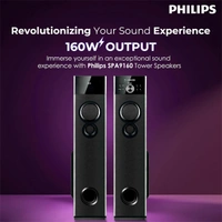 Philips Audio SPA9160 2.0CH 160W Multimedia Tower Speakers