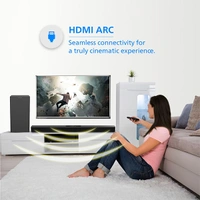 Philips Audio TAB4218/94 2.1Ch 120W Bluetooth Soundbar with Rich Bass