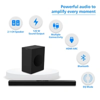 Philips Audio TAB4218/94 2.1Ch 120W Bluetooth Soundbar with Rich Bass