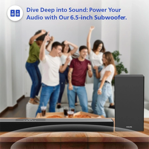 Philips Audio TAB4228/94 2.1CH 160W Bluetooth Soundbar