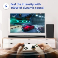 Philips Audio TAB4228/94 2.1CH 160W Bluetooth Soundbar