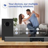 Philips Audio TAB4228/94 2.1CH 160W Bluetooth Soundbar