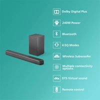 Philips Audio TAB5309 2.1CH 240W Bluetooth Soundbar