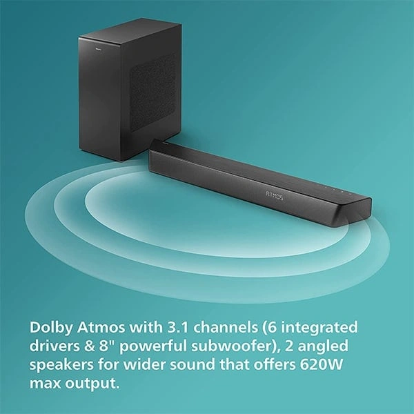 Philips Audio TAB7807 3.1CH 620W Soundbar
