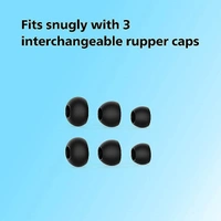 Philips Audio TAE1107BK Wired in-Ear Earphones with Built in Mic - Black, White