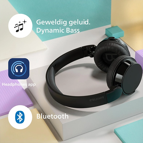 Philips Audio TAH4209BK Bluetooth Headphone