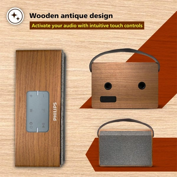 Philips Audio TAS2228/94 20W 2.0 Ch Bluetooth Speaker