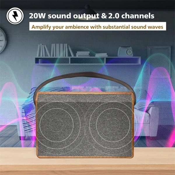 Philips Audio TAS2228/94 20W 2.0 Ch Bluetooth Speaker