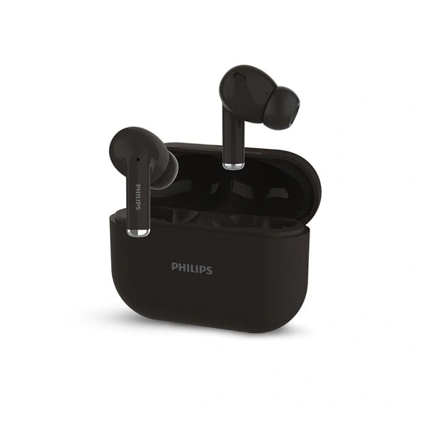 Philips Audio TAT1169BK/94 True Wireless Earbuds - Black - Black