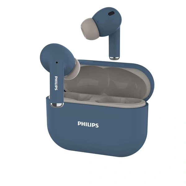 Philips Audio TAT1169BK/94 True Wireless Earbuds - Blue - Blue
