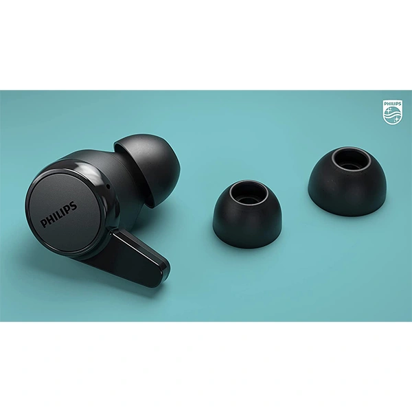 Philips Audio TWS TAT1207BK True Wireless Earbuds with IPX4 Water Resistance