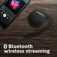 Philips BT40BK/94 Bluetooth Portable Wireless Speaker