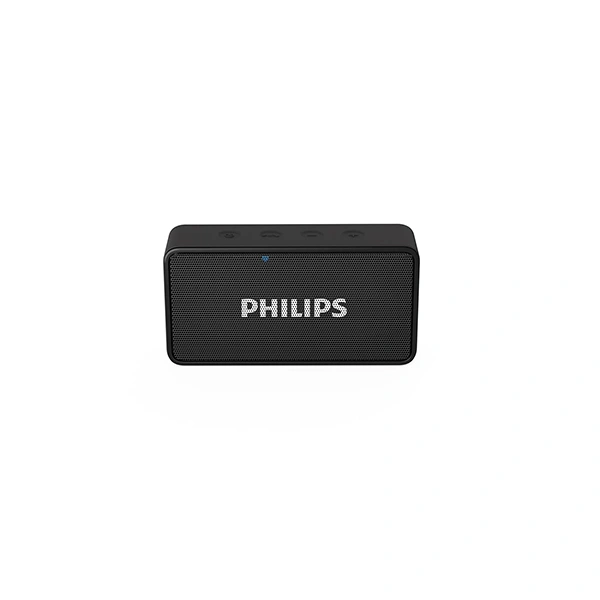 Philips BT64A Portable Bluetooth Speaker - Black - Black